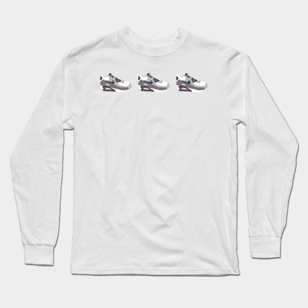 Nikes Long Sleeve T-Shirt by caseysplace